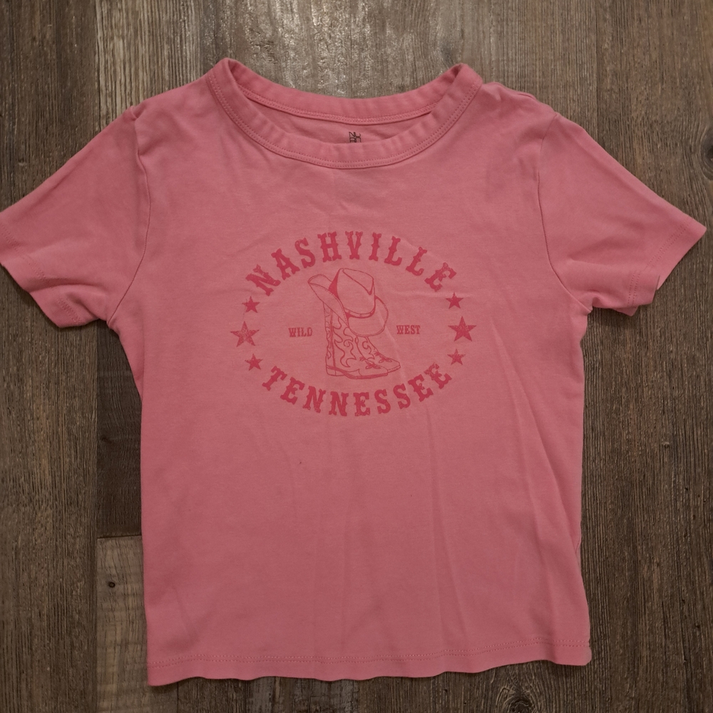 NOBO Pink Nashville Crop Top | Size Medium